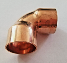 Load image into Gallery viewer, 1&quot; Copper Coupling Fitting/ 90 Degree
